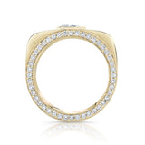 Vortex Chunky Pear Ring