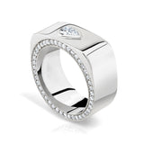 Vortex Chunky Pear Ring