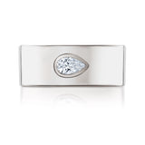 Vortex Chunky Pear Ring