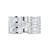 Vortex Pear Floating Ring