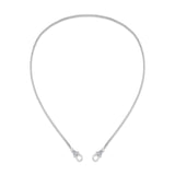 Iridescent Chain Full Pave Clasp