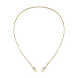 Iridescent Chain Full Pave Clasp