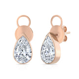 Vortex Pear Studs
