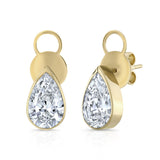 Vortex Pear Studs