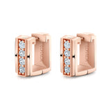 Vortex Round Square Earrings