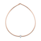 Deco 14k Pear Necklace