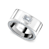 Vortex Emerald Chunky Ring