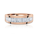 Youness Baguette Curve Ring