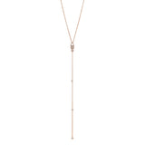 Lariat Lock Necklace