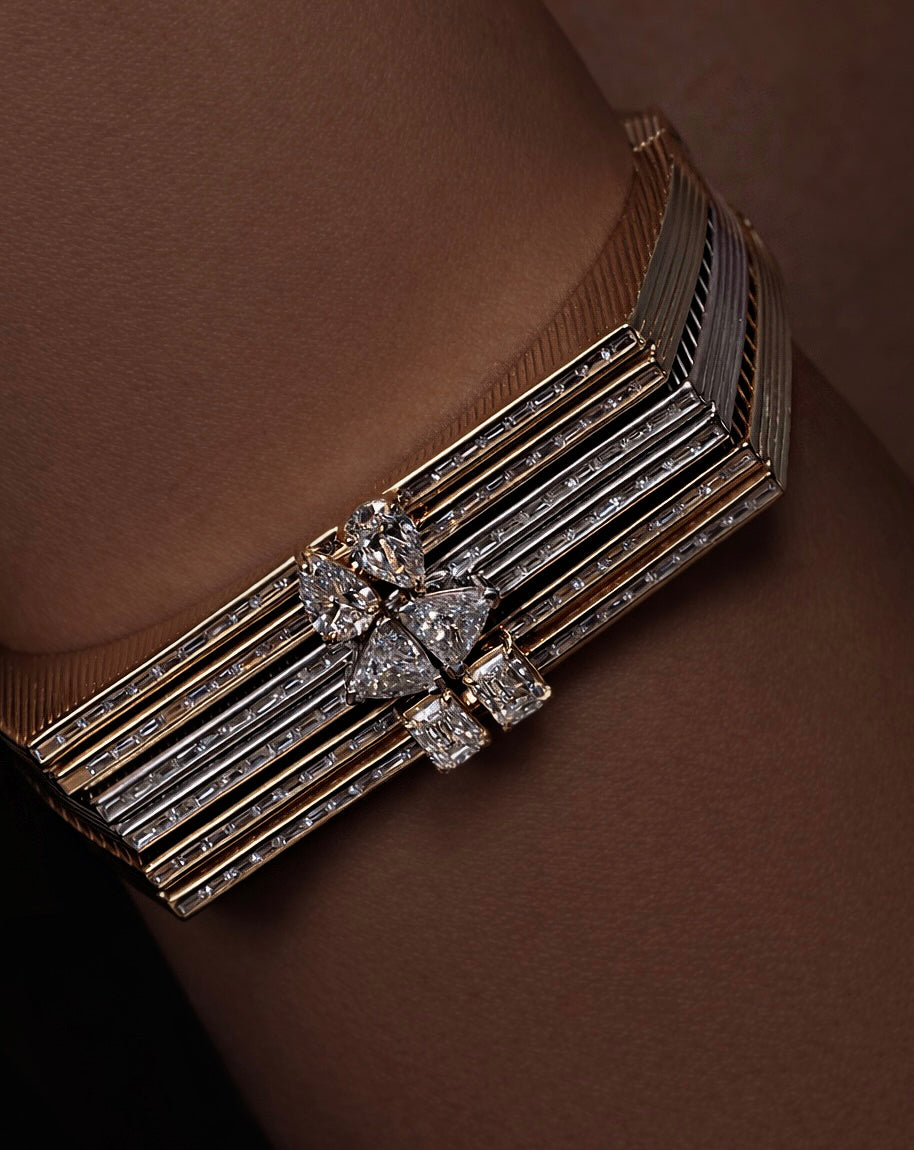 Blade Double Trillant Bangle