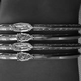 Rêve Step Cut Pear Bangle