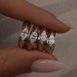 Orbit Marquise Huggies