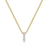 Rêve Pear Step & Double Baguette Clasp