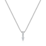 Rêve Pear Step & Double Baguette Clasp