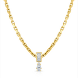 Rêve Step Pear & Baguettes Clasp