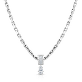 Rêve Step Pear & Baguettes Clasp