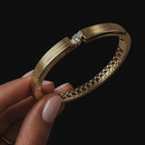 Orbit Marquise Bangle