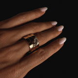 Three Row Marquise Ring