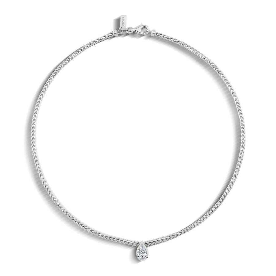 Vortex Signature Chain Pear Necklace